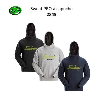 Sweat shirt à capuche + logo